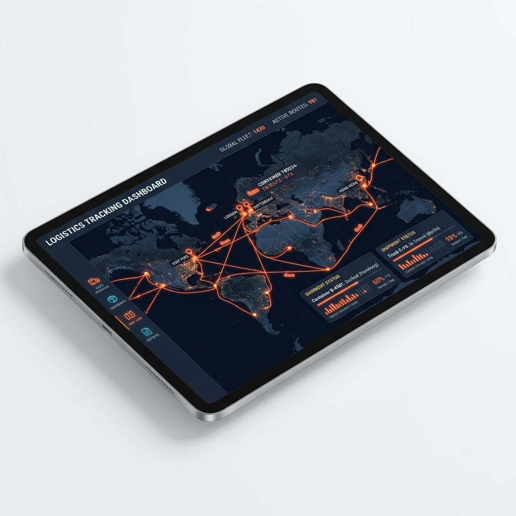 Nexus Logistic Cloud project mockup