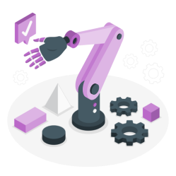 Robot arm automation